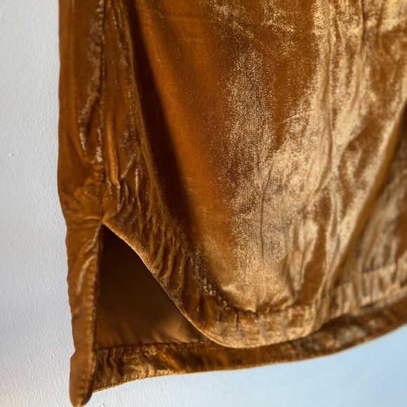 Free People Annalise Mini Skirt Velour BNWOT 0 - Picture 4 of 8